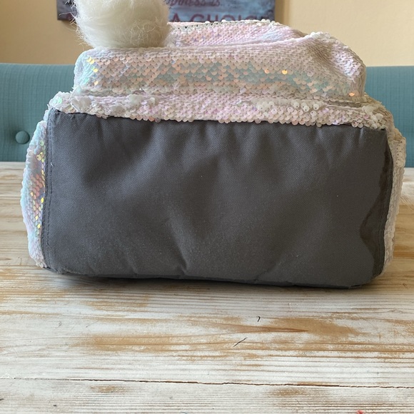 Justice Girls Sequin Unicorn Backpack - Picture 6 of 8